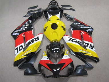 Carénage Moto Honda CBR 1000 RR 04-05 - Jaune Rouge Repsol Bon Marché