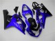 Carénages Moto Suzuki GSXR 600 / 750 K4 04-05 - Bleu Noir Carénages Moto Suzuki GSXR 600 / 750 K4 04-05 - Bleu Noir