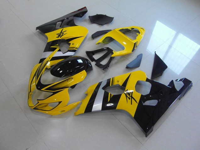 Carénage Moto Suzuki GSXR 750 K4 04-05 - Jaune Noir Carénage Moto Suzuki GSXR 750 K4 04-05 - Jaune Noir