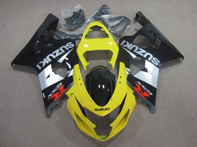 Carénage Moto Suzuki GSXR 750 K4 04-05 - Jaune Noir Argent Carénage Moto Suzuki GSXR 750 K4 04-05 - Jaune Noir Argent