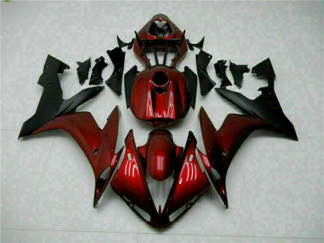 Carénage Moto Yamaha R1 04-06 - Rouge Noir Carénage Moto Yamaha R1 04-06 - Rouge Noir