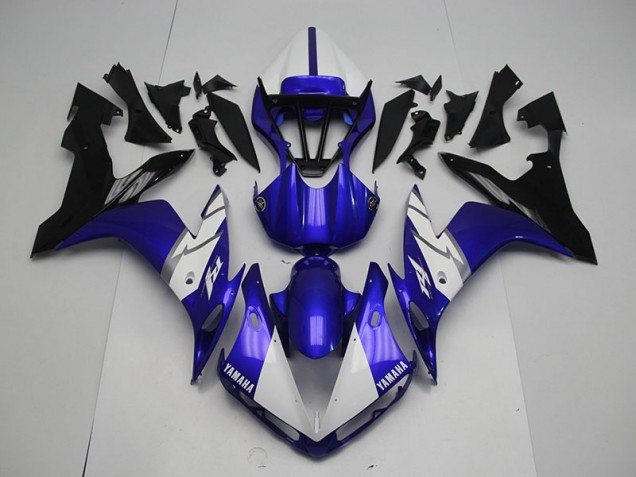Kit Carénages Motos Complet Yamaha R1 04-06 - Bleu Noir Kit Carénages Motos Complet Yamaha R1 04-06 - Bleu Noir
