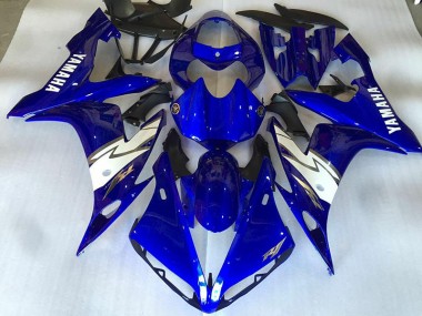 Carénage Moto Yamaha R1 04-06 - Brillant Bleu Blanc Bon Marché