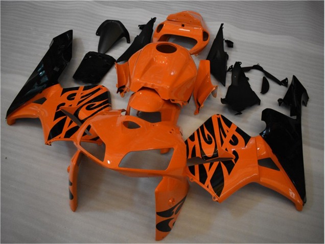 Carénages Moto Honda CBR 600 RR 05-06 - Orange Noir