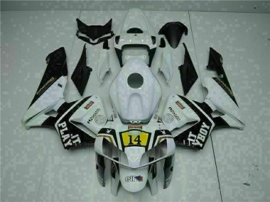 Carénage Moto Honda CBR 600 RR 05-06 - Blanc Playboy 14 Bon Marché