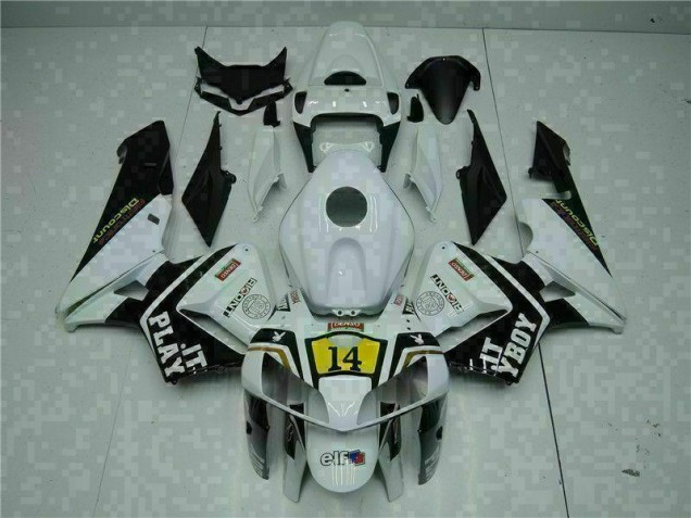 Carénage Moto Honda CBR 600 RR 05-06 - Blanc Playboy 14 Carénage Moto Honda CBR 600 RR 05-06 - Blanc Playboy 14