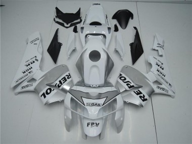 Carénage Moto Honda CBR 600 RR 05-06 - Blanc Argent Noir Repsol Bon Marché