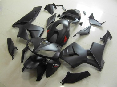 Kit Carénages Motos Complet Honda CBR 600 RR 05-06 - Noir Rouge Bon Marché