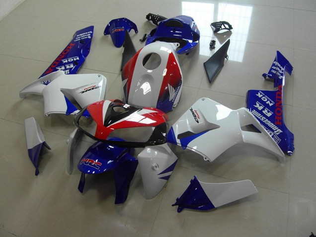 Carénage Moto Honda CBR 600 RR 05-06 - Blanc Bleu Rouge HRC Carénage Moto Honda CBR 600 RR 05-06 - Blanc Bleu Rouge HRC