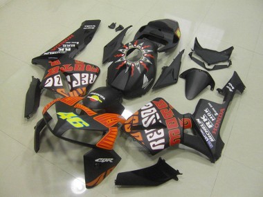 Carénage Moto Honda CBR 600 RR 05-06 - Noir Mat Rossi Bon Marché
