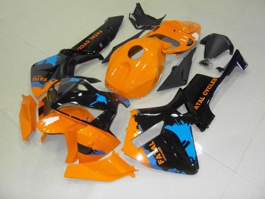 Carrosserie Moto Honda CBR 600 RR 05-06 - Orange Noir Bon Marché