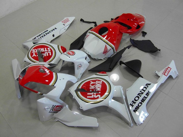Carénage Moto Honda CBR 600 RR 05-06 - Blanc Nacré Lucky Strike Carénage Moto Honda CBR 600 RR 05-06 - Blanc Nacré Lucky Strike