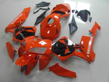 Kit Carénages Motos & Plastique Honda CBR 600 RR 05-06 - Orange Noir Bon Marché