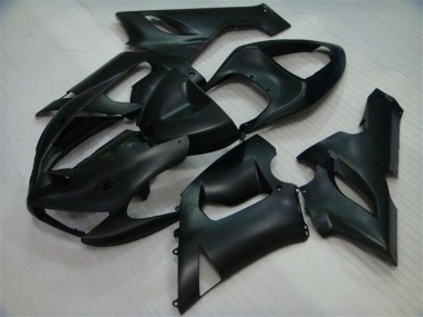 Carénage Moto Kawasaki ZX6R 05-06 - Noir Mat Bon Marché
