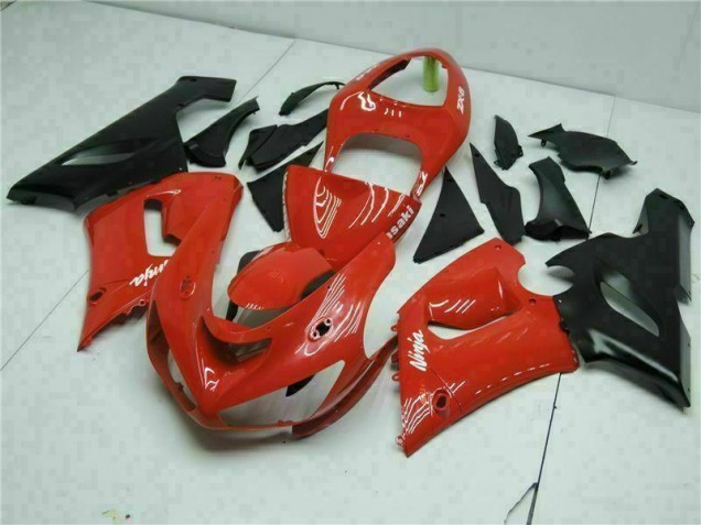 Carénages Moto Kawasaki ZX6R 05-06 - Rouge