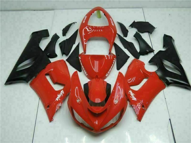 Carénages Moto Kawasaki ZX6R 05-06 - Rouge