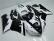 Carénage Moto Kawasaki ZX6R 05-06 - Noir Blanc