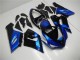 Carénage Moto Kawasaki ZX6R 05-06 - Bleu Noir