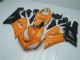 Carénage Moto Kawasaki ZX6R 05-06 - Orange Noir