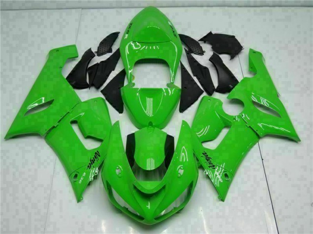 Kit Carénages Motos Complet Kawasaki ZX6R 05-06 - Vert