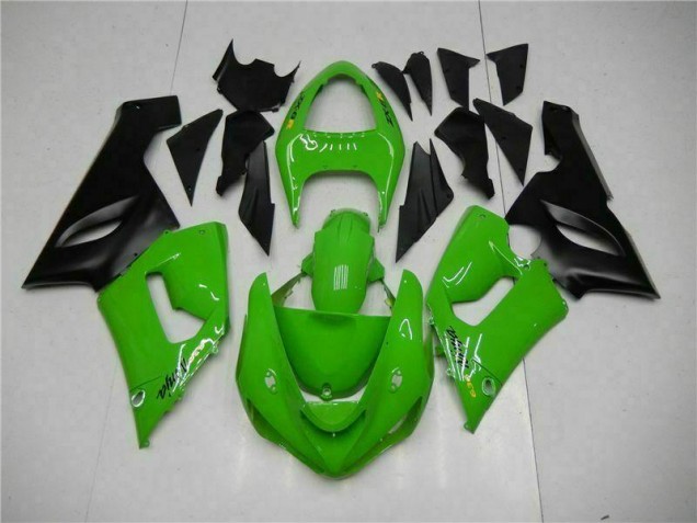 Kit Carénages Motos Kawasaki ZX6R 05-06 - Vert