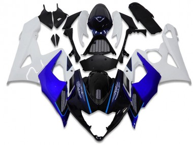Carénage Moto Suzuki GSXR 1000 K5 05-06 - Bleu Blanc Bon Marché