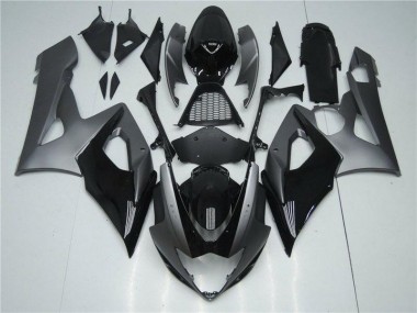 Carénage Moto Suzuki GSXR 1000 K5 05-06 - Gris Noir Bon Marché