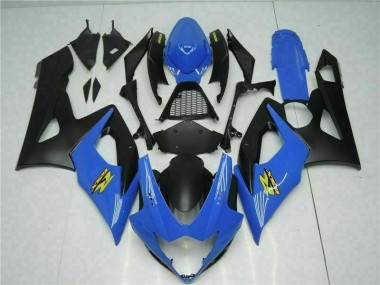 Kit Carénages Motos Suzuki GSXR 1000 K5 05-06 - Bleu Noir Bon Marché