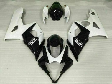 Carénages Moto Suzuki GSXR 1000 K5 05-06 - Blanc Noir Bon Marché