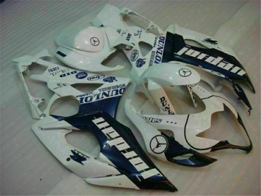 Kit Carénages Motos Complet Suzuki GSXR 1000 K5 05-06 - Blanc Bon Marché