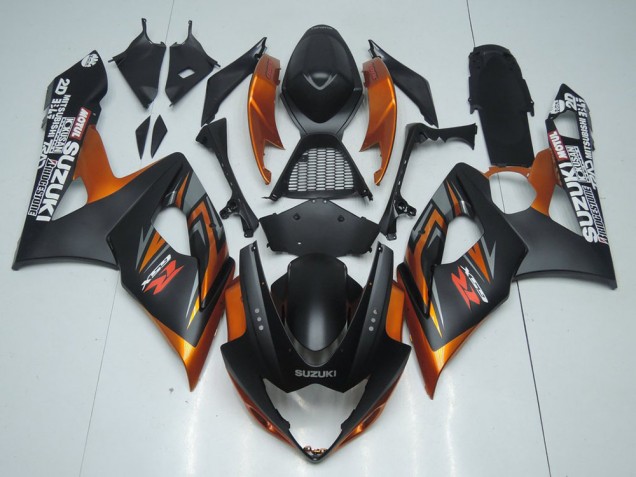 Carénage Moto Suzuki GSXR 1000 K5 05-06 - Brun et Noir Mat Carénage Moto Suzuki GSXR 1000 K5 05-06 - Brun et Noir Mat