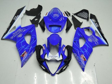 Carénage Moto Suzuki GSXR 1000 K5 05-06 - Bleu Corona Bon Marché