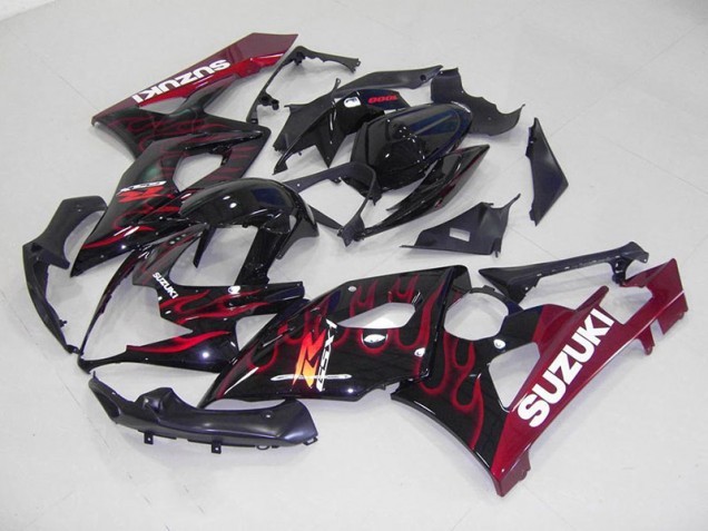 Carénage Moto Suzuki GSXR 1000 K5 05-06 - Rouge Flamme Carénage Moto Suzuki GSXR 1000 K5 05-06 - Rouge Flamme