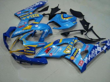 Carénage Moto Suzuki GSXR 1000 K5 05-06 - Light Bleu Rizla Bon Marché
