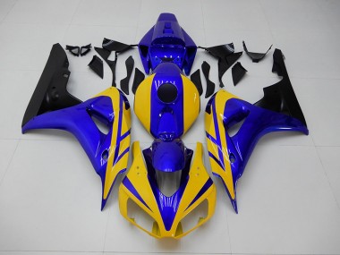 Carénage Moto Honda CBR 1000 RR 06-07 - Jaune Bleu Bon Marché