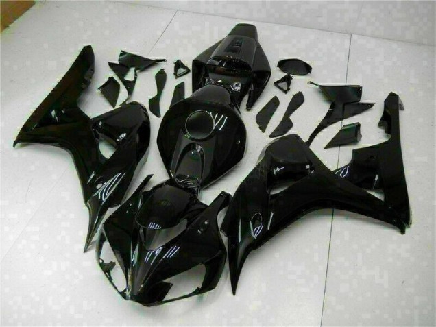 Carénages Moto Honda CBR 1000 RR 06-07 - Noir Brillant