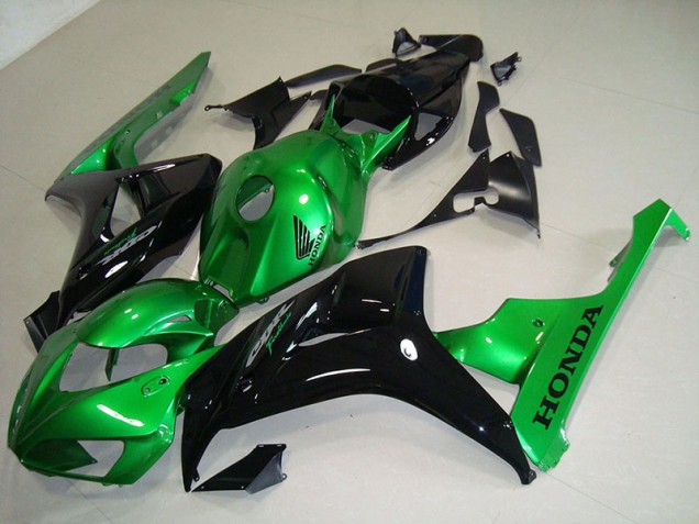 Carénage Moto Honda CBR 1000 RR 06-07 - Noir Vert Carénage Moto Honda CBR 1000 RR 06-07 - Noir Vert
