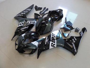 Carénage Moto Honda CBR 1000 RR 06-07 - Gris Noir Repsol Bon Marché