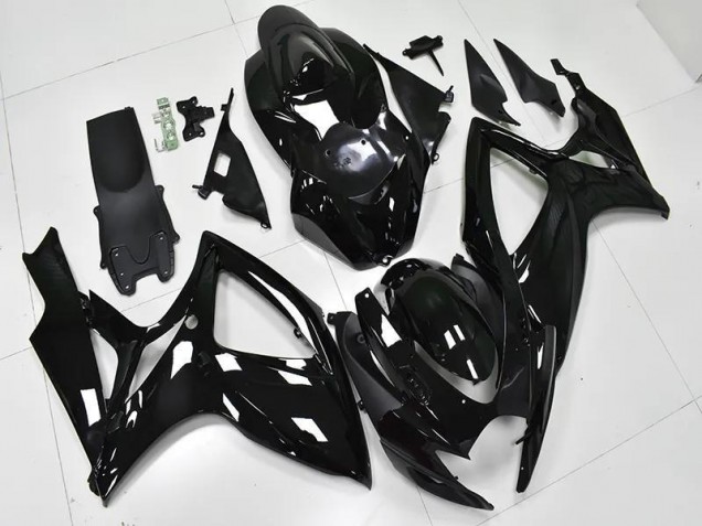 Carénage Moto Suzuki GSXR 600 / 750 K6 06-07 - Noir Brillant Carénage Moto Suzuki GSXR 600 / 750 K6 06-07 - Noir Brillant