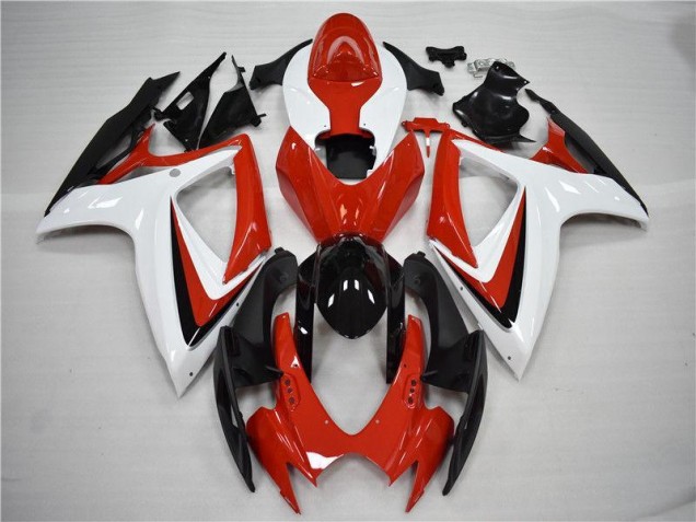 Carénages Moto Suzuki GSXR 600 / 750 K6 06-07 - Rouge Noir Carénages Moto Suzuki GSXR 600 / 750 K6 06-07 - Rouge Noir