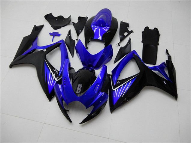 Carénage Moto Suzuki GSXR 600 / 750 K6 06-07 - Bleu Noir Carénage Moto Suzuki GSXR 600 / 750 K6 06-07 - Bleu Noir