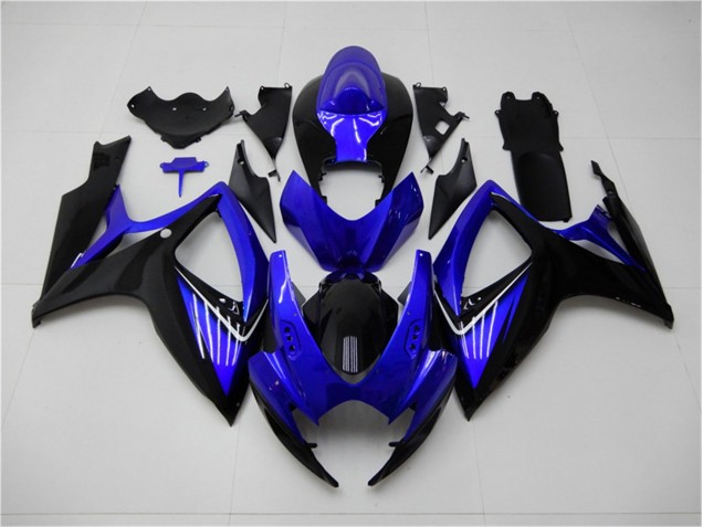 Carénage Moto Suzuki GSXR 600 / 750 K6 06-07 - Bleu Noir Carénage Moto Suzuki GSXR 600 / 750 K6 06-07 - Bleu Noir