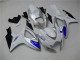 Carénages Moto Suzuki GSXR 600 / 750 K6 06-07 - Blanc Bleu Carénages Moto Suzuki GSXR 600 / 750 K6 06-07 - Blanc Bleu