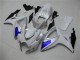 Carénages Moto Suzuki GSXR 600 / 750 K6 06-07 - Blanc Bleu Carénages Moto Suzuki GSXR 600 / 750 K6 06-07 - Blanc Bleu