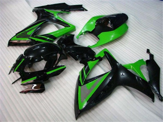 Carénage Moto Suzuki GSXR 600 / 750 K6 06-07 - Vert Noir Carénage Moto Suzuki GSXR 600 / 750 K6 06-07 - Vert Noir