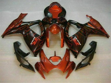 Carénage Moto Suzuki GSXR 600 / 750 K6 06-07 - Rouge Bon Marché