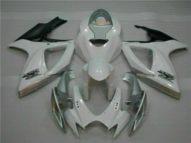 Carénage Moto Suzuki GSXR 600 / 750 K6 06-07 - Blanc Argent Carénage Moto Suzuki GSXR 600 / 750 K6 06-07 - Blanc Argent