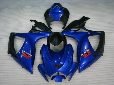 Carénages Moto ABS Suzuki GSXR 600 / 750 K6 06-07 - Bleu Bon Marché