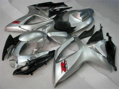 Carénage Moto Suzuki GSXR 600 / 750 K6 06-07 - Argent Bon Marché