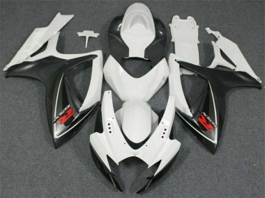 Carénage Moto Suzuki GSXR 600 / 750 K6 06-07 - Blanc Bon Marché